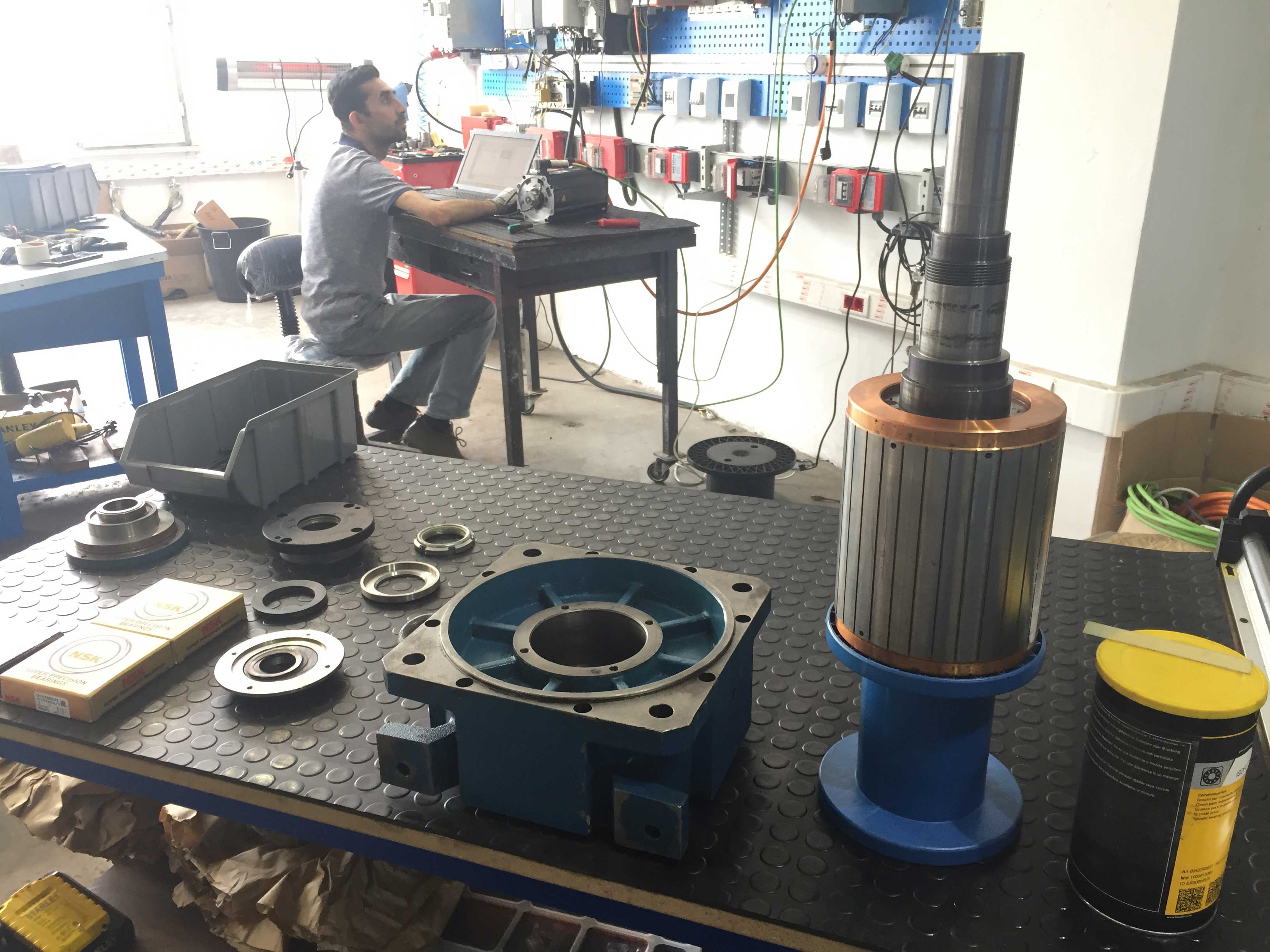 Num Spindle Motor Repair and Maintenance Çorlu