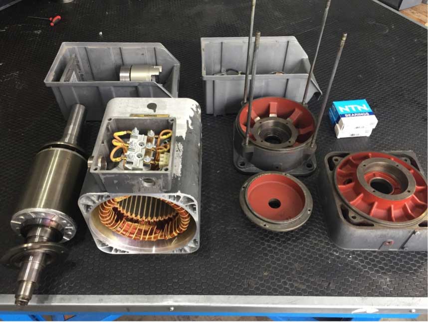 Siemens Spindle Motor Repair and Maintenance Çorlu