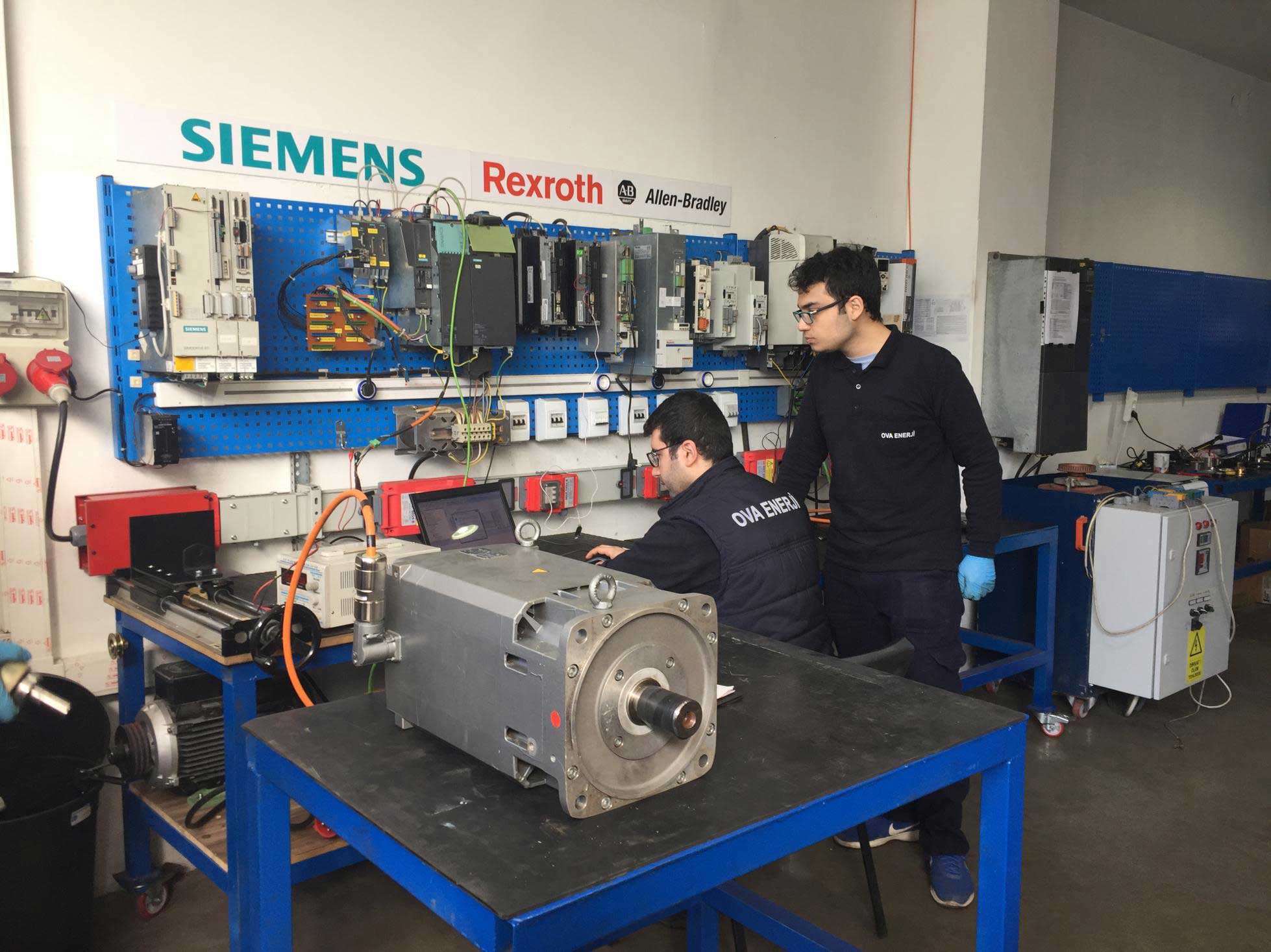 Siemens Spindle Motor Repair and Maintenance Kayseri